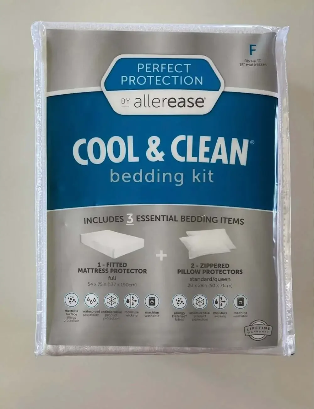 Cool & Clean Bedding Kit NIB